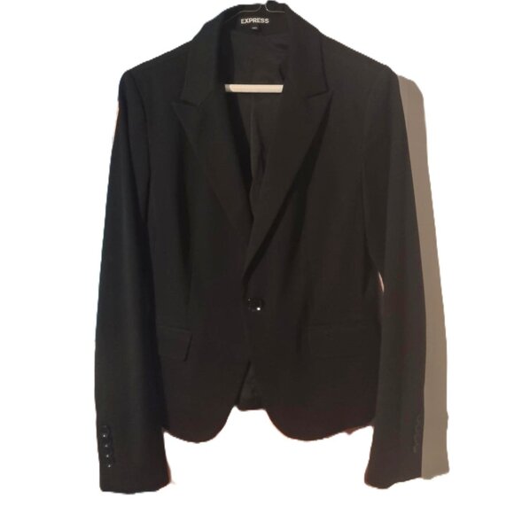 Express Jackets & Blazers - Women's Express Blazer size M Blk